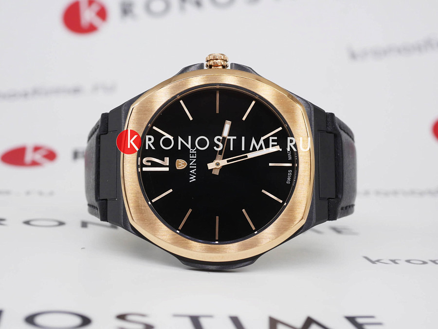 Часы Wainer Vintage WA.10120-ASET — мужские, кожаный