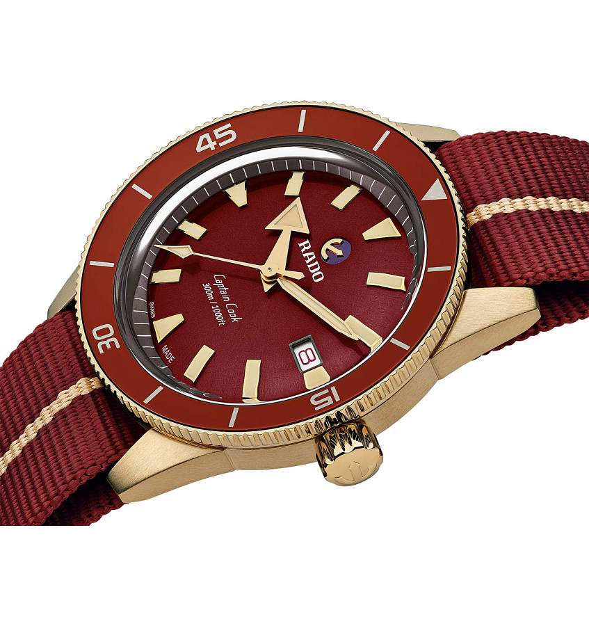 Часы Rado Captain Cook Automatic R32504407 — металл бронза, Швейцария