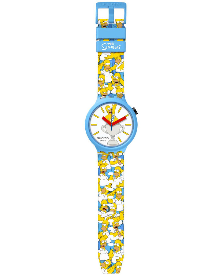 Часы Swatch Big Bold Biosourced Standard SB05Z100 — пластик, Швейцария