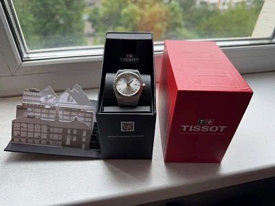 Фото покупателя: Швейцарские наручные часы Tissot PRX 35 mm T137.210.11.031.00