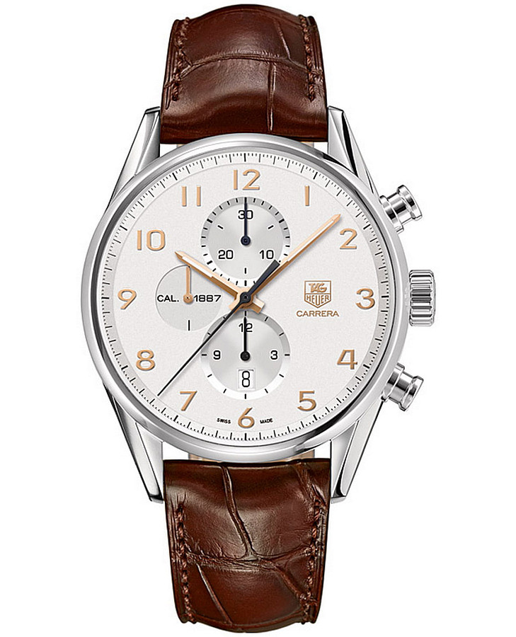 Часы TAG Heuer Carrera CAR2012.FC6236 — мужские, белый