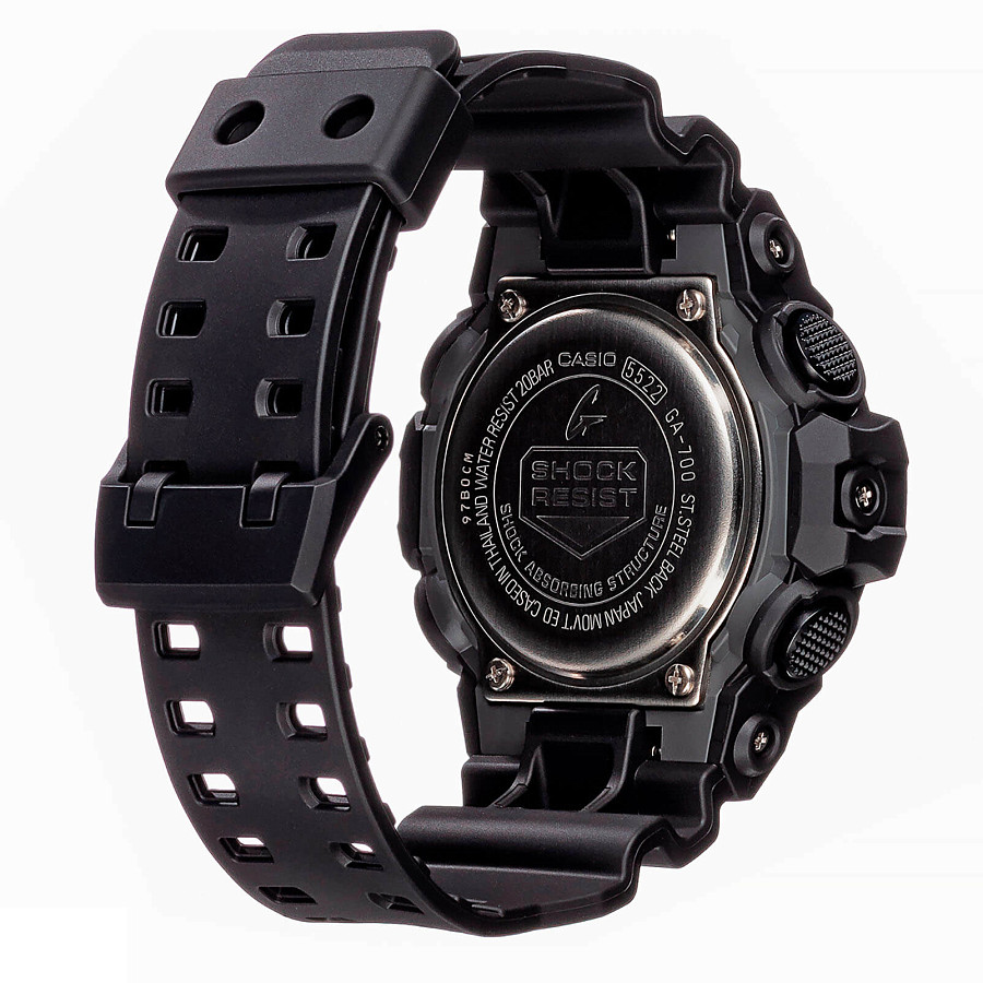 Часы Casio G-Shock GA-700-1BDR (GA-700-1B) — Япония, электронные
