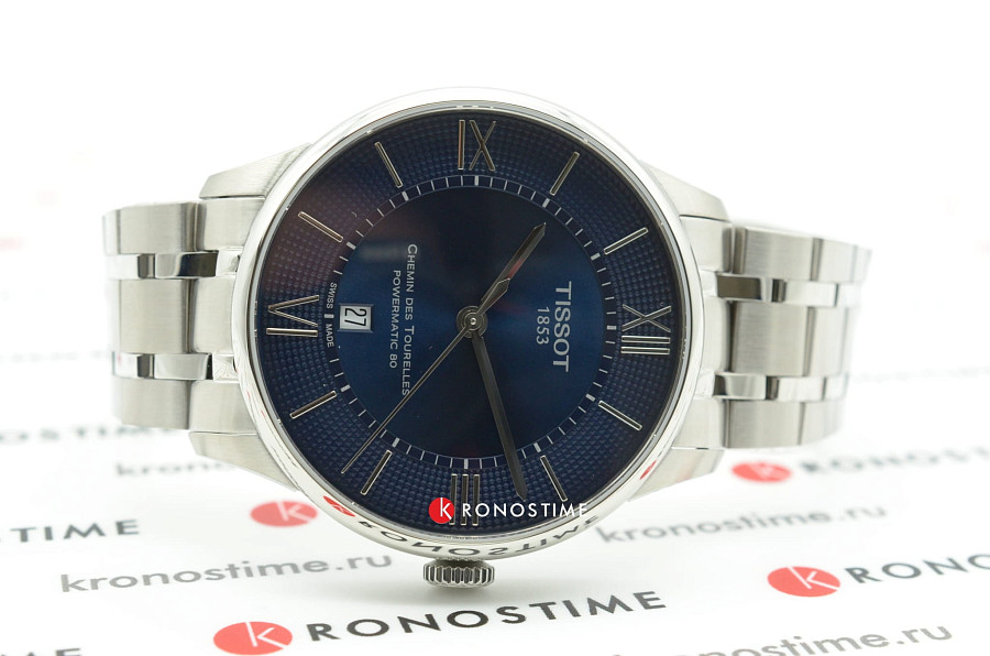Часы Tissot Chemin des Tourelles Powermatic 80 T099.407.11.048.00 — артикул T0994071104800