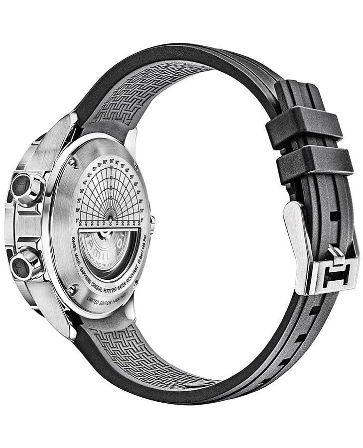 Часы Hamilton Khaki Aviation X-Wind Auto Chrono H77726351 — каучук, мужские