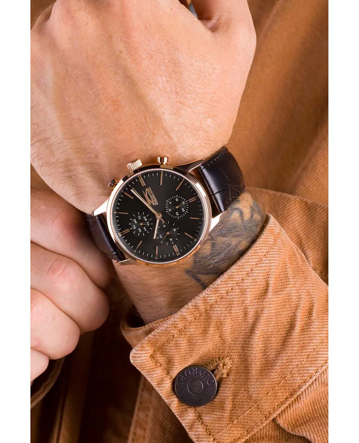 Часы Slazenger Multifunction SL.09.2124.2.04 — кварцевые, сталь металл