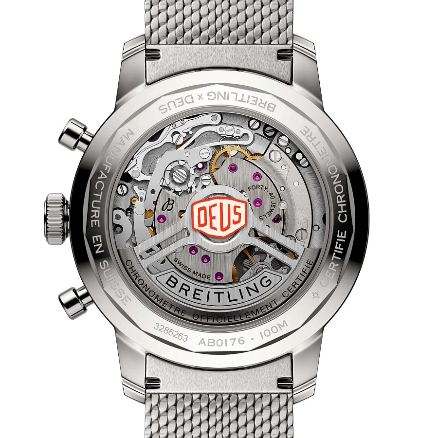 Часы Breitling Top Time B01 Deus AB01765A1B1A1 — нержавеющая сталь, мужские