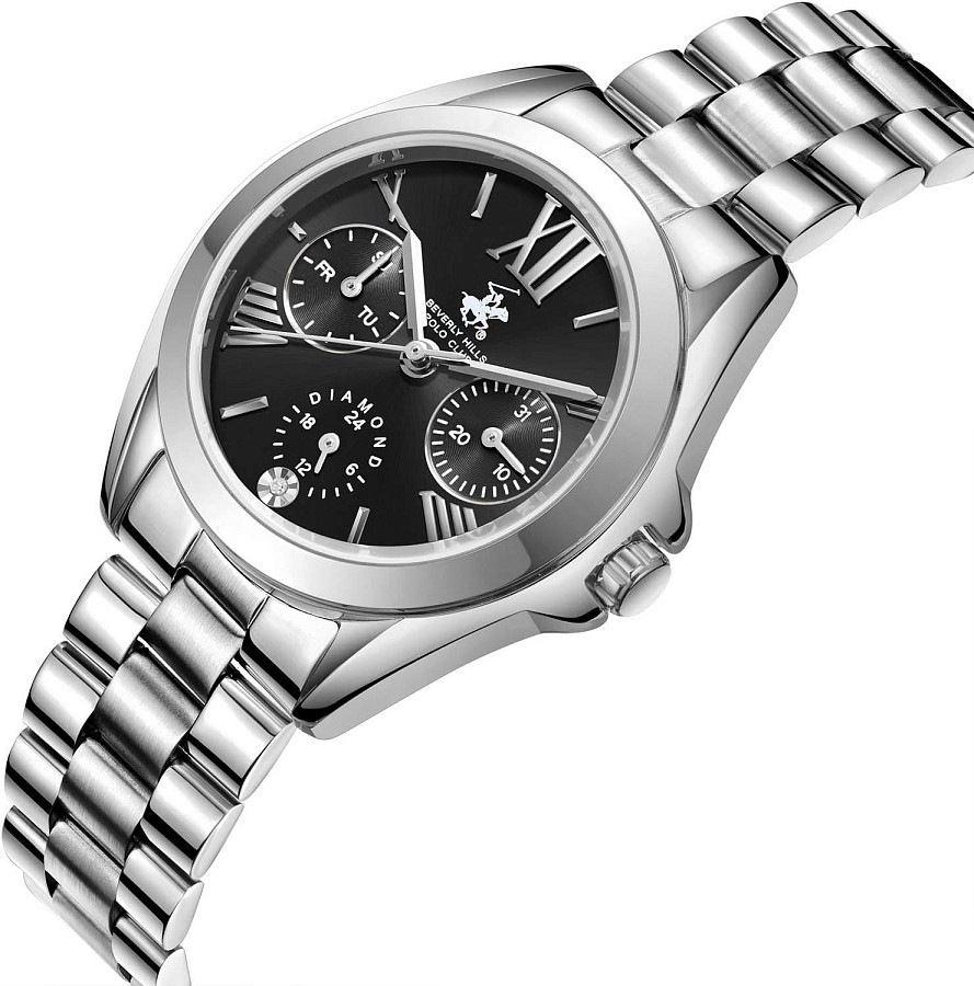 Часы Beverly Hills Polo Club BP3653C.350 — кварцевые, сталь металл