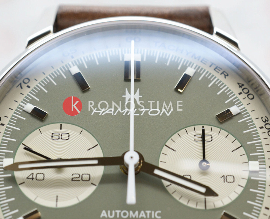 Часы Hamilton American Classic Intra-Matic Auto Chrono H38416560 — сталь, Швейцария