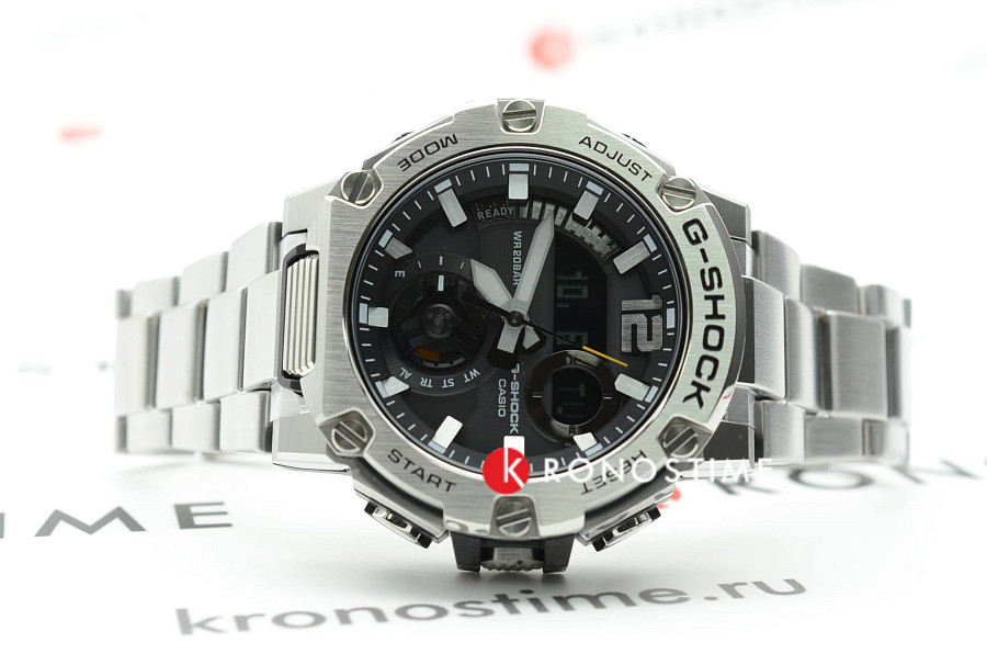 Часы Casio G-Shock GST-B300E-5A — титановый, мужские