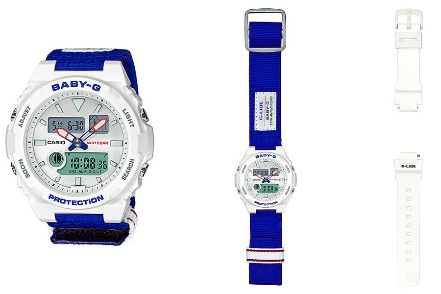 Часы Casio Baby-G BAX-125-2A — кварцевые, пластик