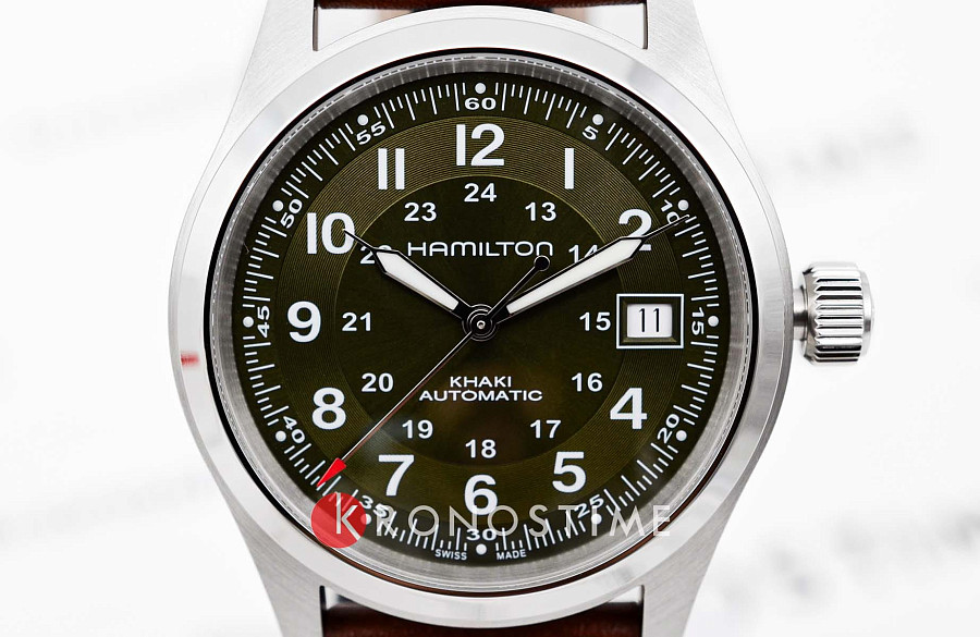 Часы Hamilton Khaki Field Auto H70455560 — Швейцария, механические