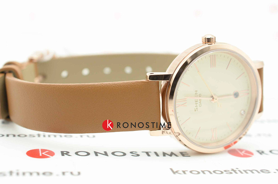 Часы Casio Sheen SHE-4540CGL-9AUDF — кварцевые, Япония, женские