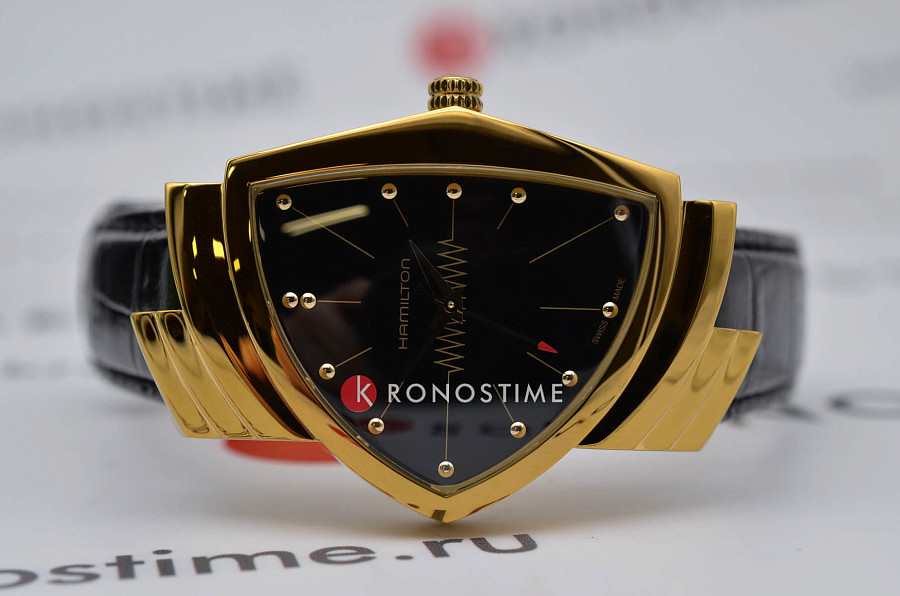 Часы Hamilton Ventura H24301731 — кожаный, мужские