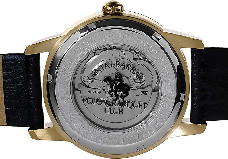 Часы Santa Barbara Polo & Racquet Club Luxury SB.1.10522-3 — металл сталь, США