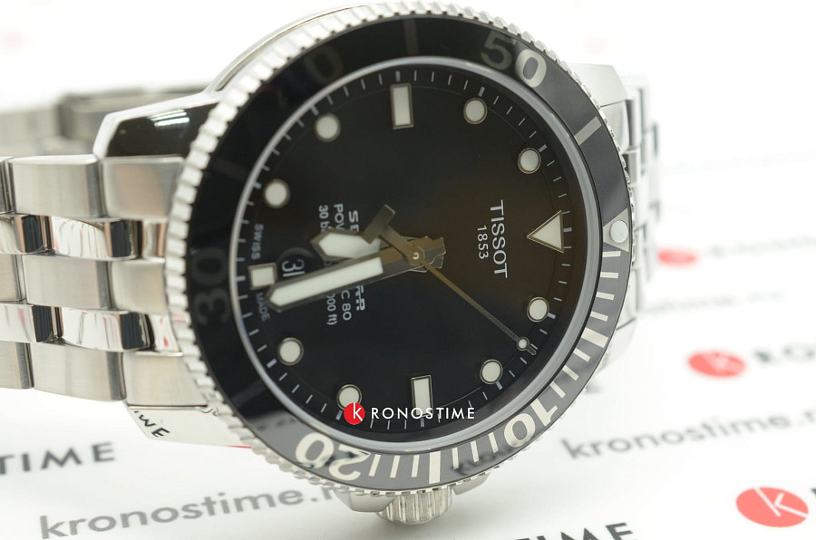 Часы Tissot Seastar 1000 Powermatic 80 T120.407.11.051.00 — артикул T1204071105100