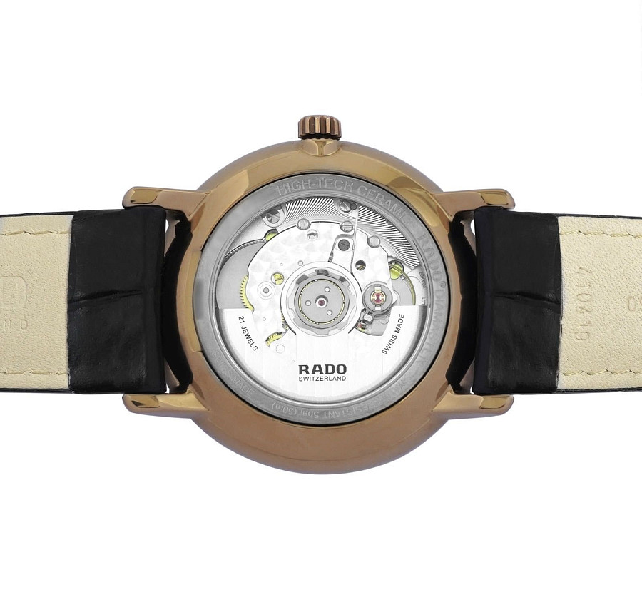 Часы Rado Diamaster Thinline R14068206 — кожаный, мужские