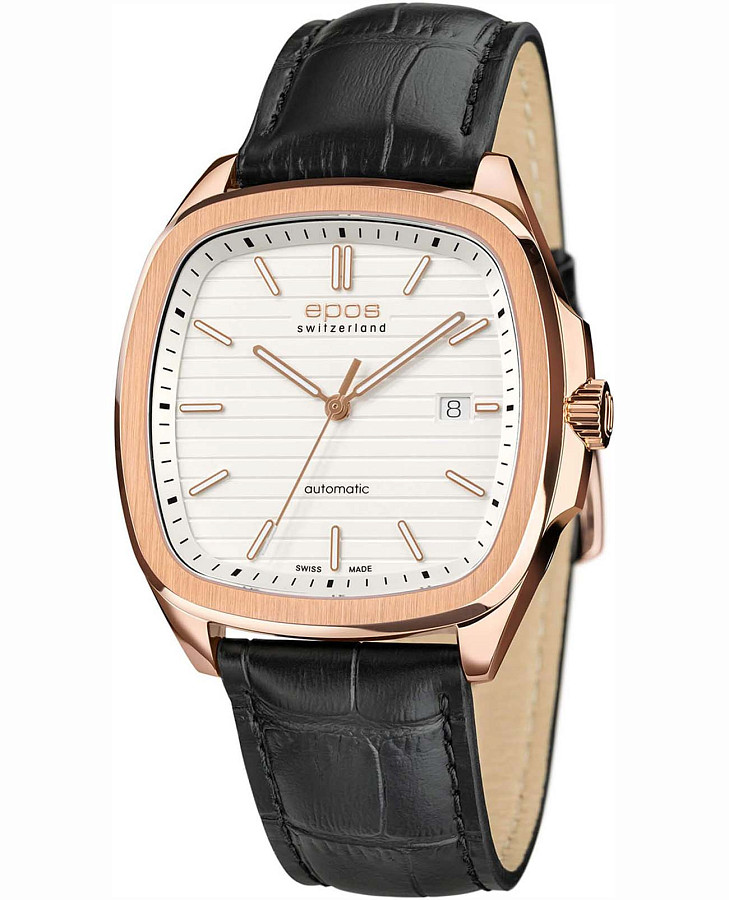 Часы Epos Timeless 3511.152.24.10.25 — мужские, белый