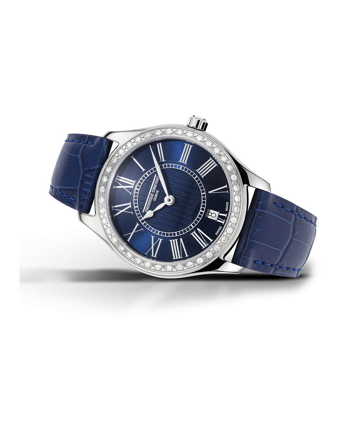 Часы Frederique Constant Classics Ladies Quartz FC-220MN3BD6 — кварцевые, сталь металл