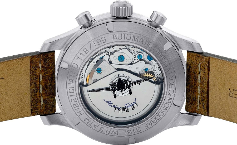 Часы Mathey-Tissot Type 21 H1821CHATLNO — механические, Швейцария, мужские