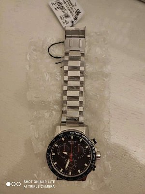 Фото покупателя: Швейцарские наручные часы Tissot SuperSport Chrono T125.617.11.051.00 с хронографом