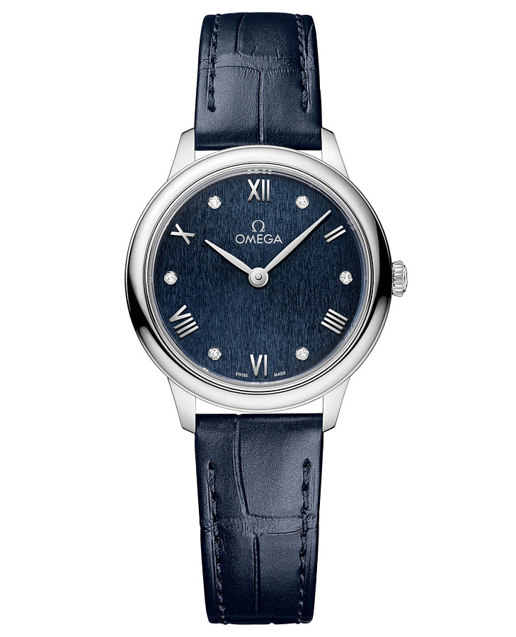 Часы Omega De Ville Prestige 434.13.28.60.53.002 — женские, синий