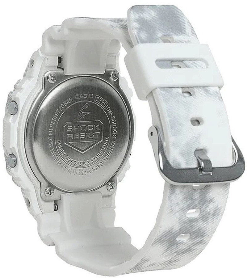 Часы Casio G-Shock DW-5600GC-7 — черный, пластик