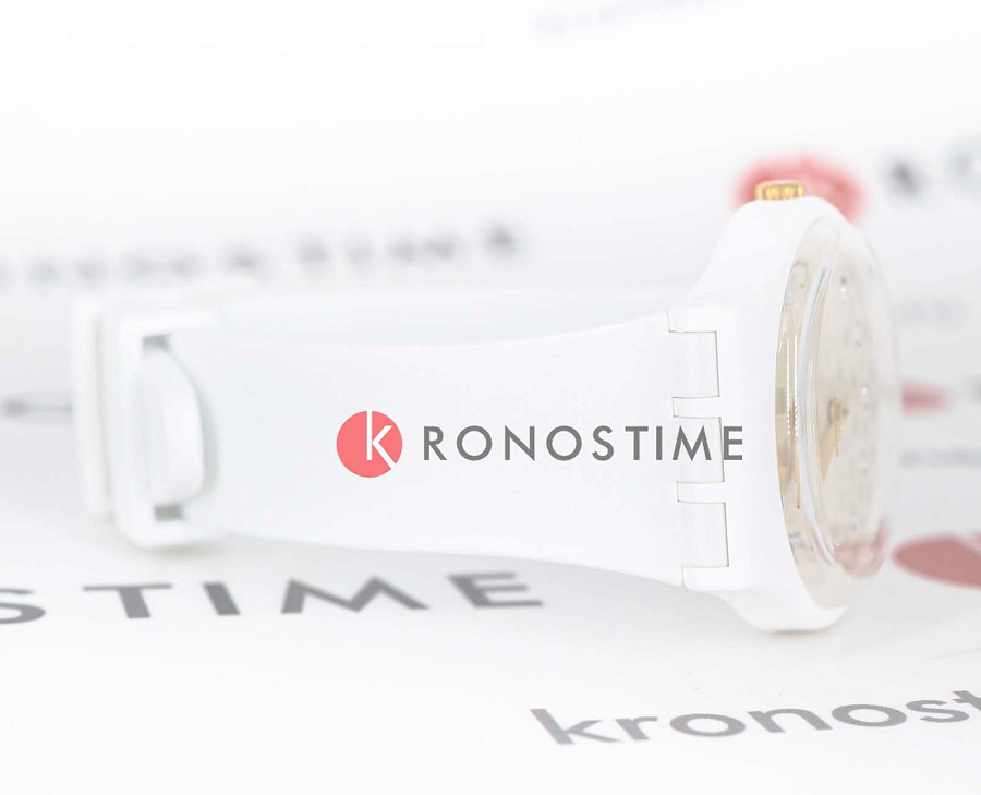 Часы Swatch Gent Bioceramic Standard SO31W109 — силикон, женские
