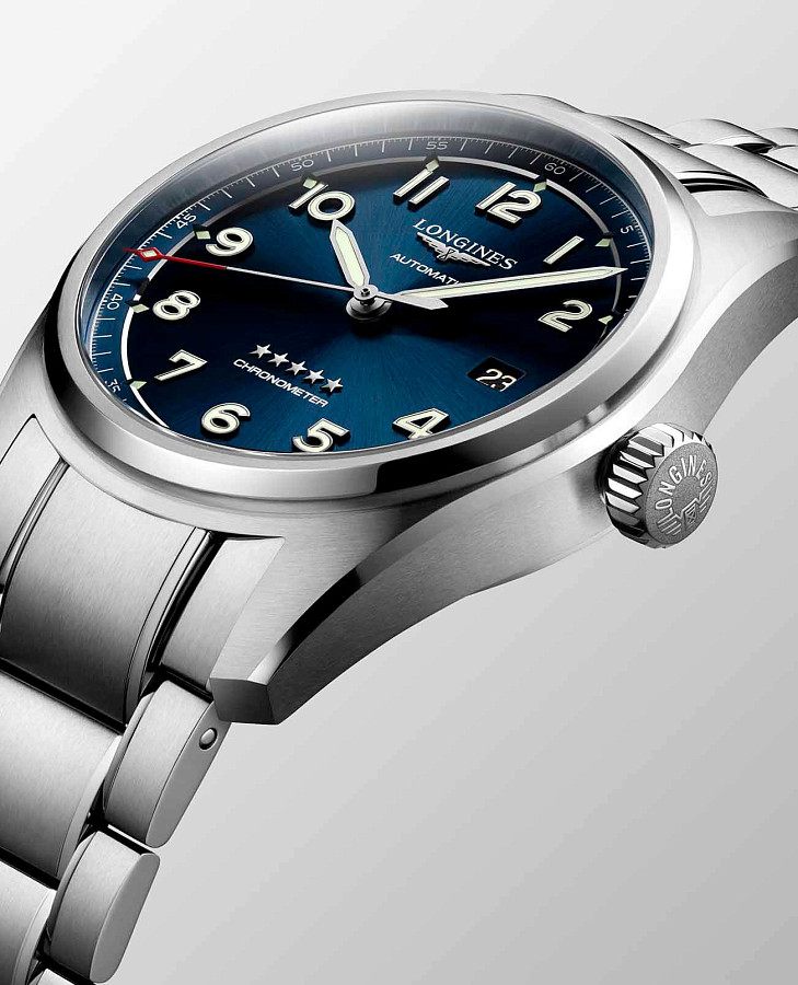 Часы Longines Spirit L3.810.4.93.6 — мужские, нержавеющая сталь
