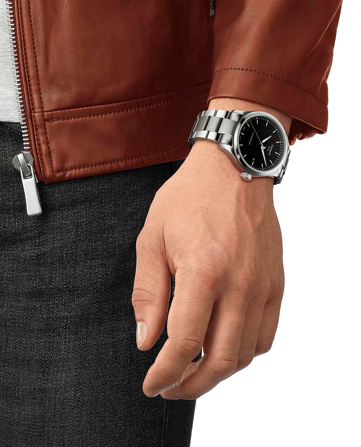 Часы Tissot Gent XL Swissmatic T116.407.11.051.00 — механические, сталь металл