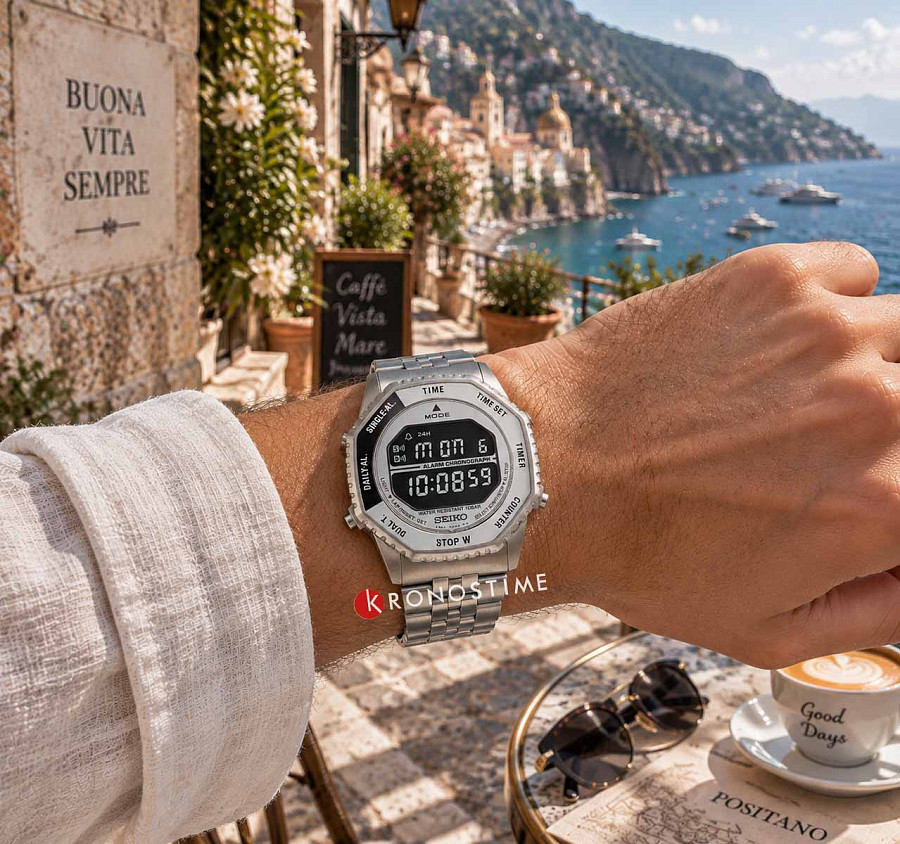 Часы Seiko Discover More HFL002P1 — нержавеющая сталь, мужские