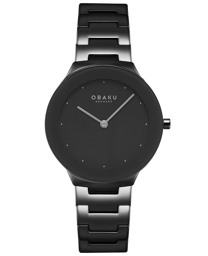 Часы Obaku Links V290LXBBSB — женские, черный
