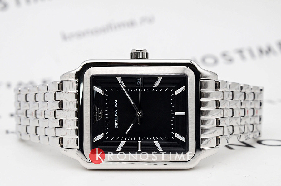 Часы Emporio Armani Diego AR11755 — кварцевые, сталь металл