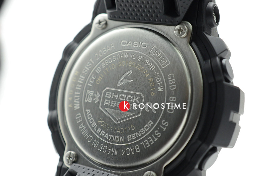 Часы Casio G-Shock GBD-800-1B — Япония, электронные