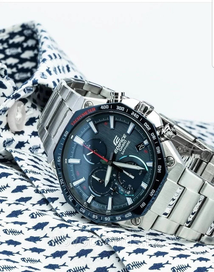 Часы Casio Edifice EQB-1100XDB-2A — сталь металл, Япония