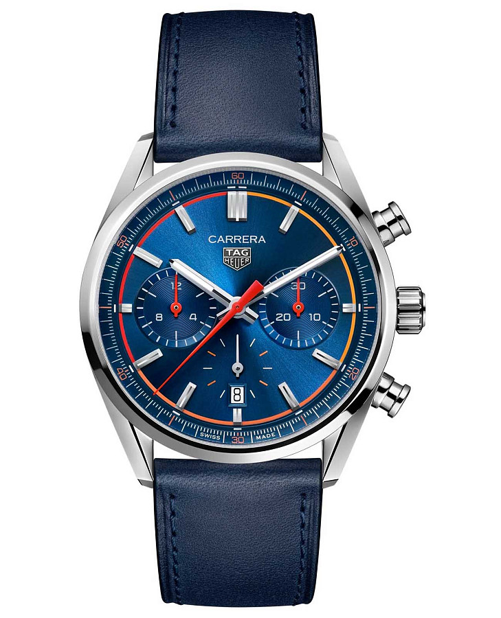 Часы TAG Heuer Carrera Chronograph CBN201D.FC6543 — мужские, черный