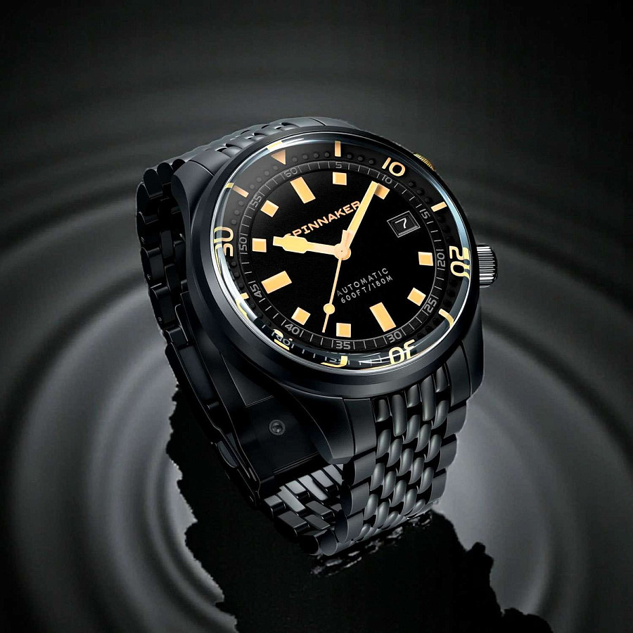 Часы Spinnaker Bradner SP-5062-44 — нержавеющая сталь с ip-покрытием, мужские