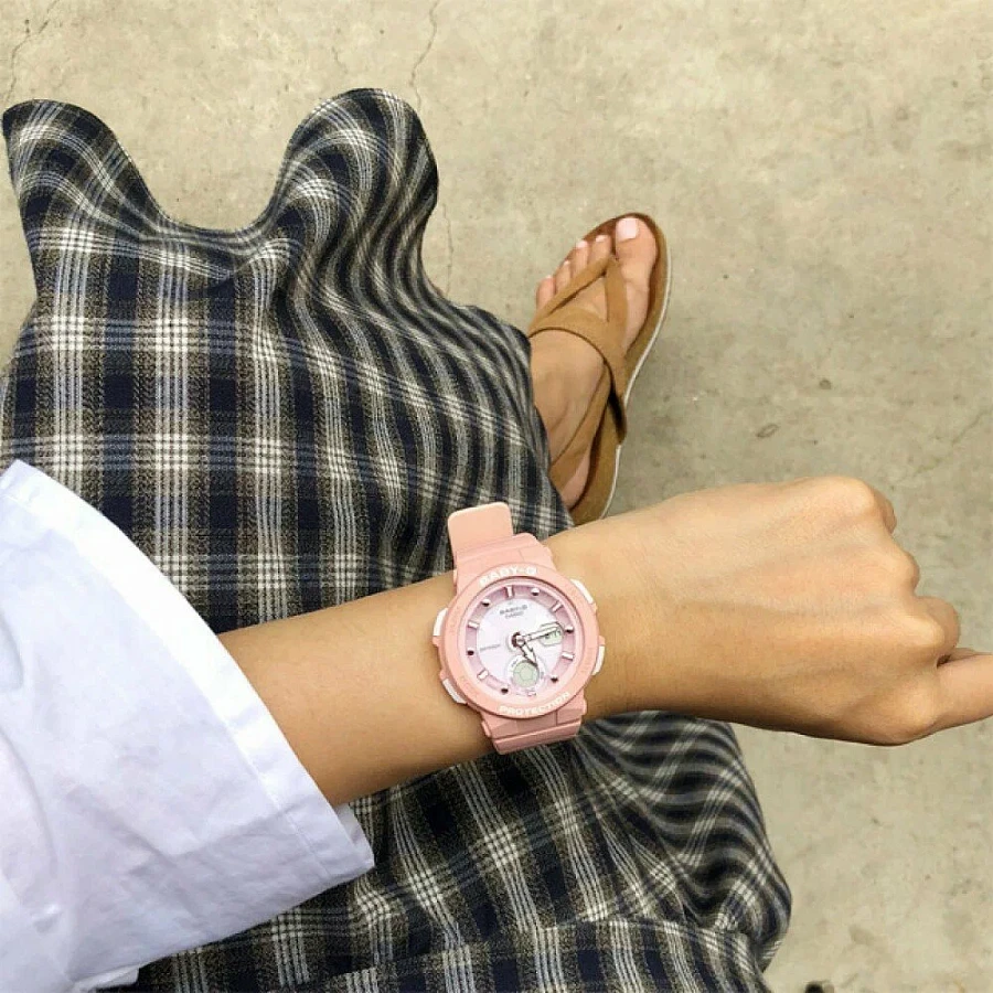 Часы Casio Baby-G BGA-250-4A — автокварц (кинетик), пластик