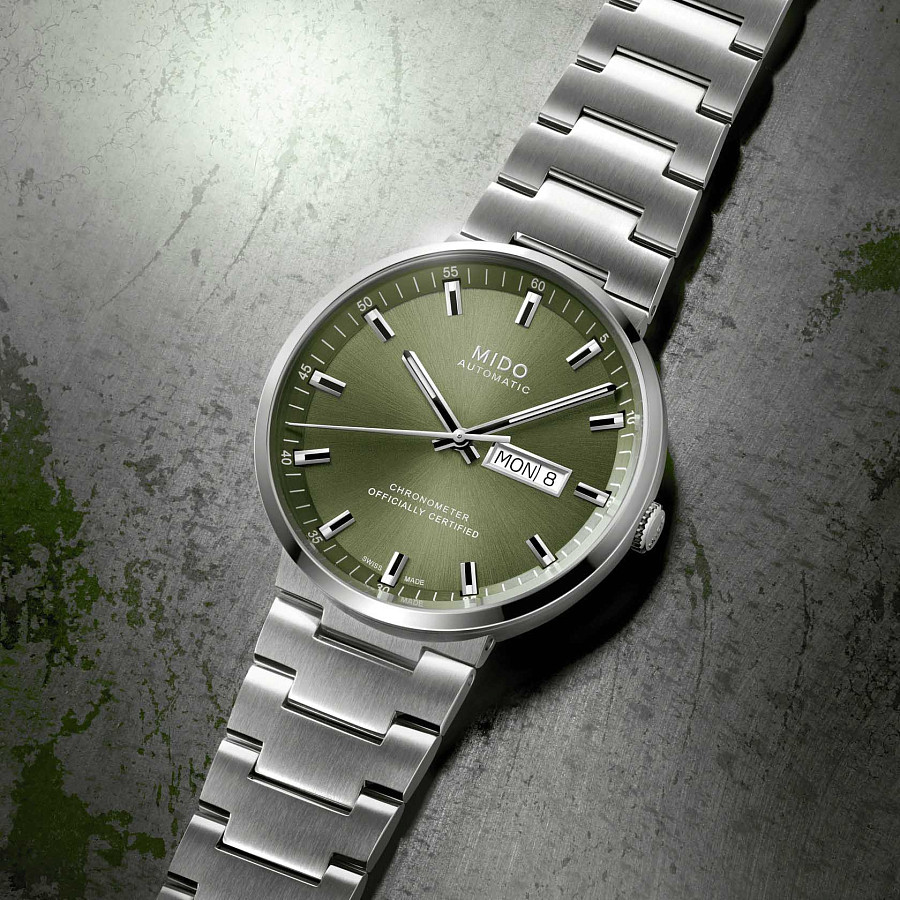 Часы Mido Commander Icone M031.631.11.091.00 — Швейцария, механические