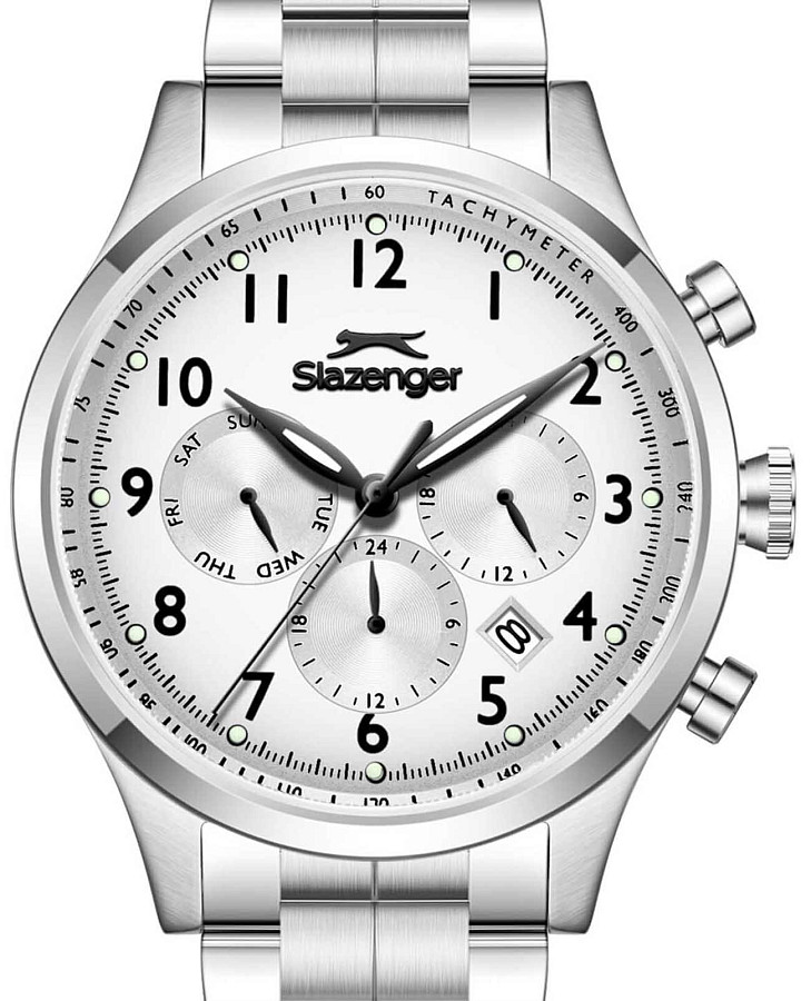 Часы Slazenger SL.09.2598.2.330 — кварцевые, сталь металл