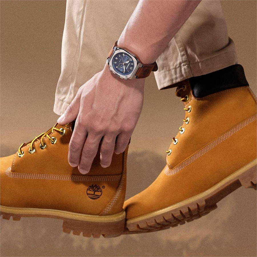 Часы Timberland TDWGF0055003 — мужские, коричневый