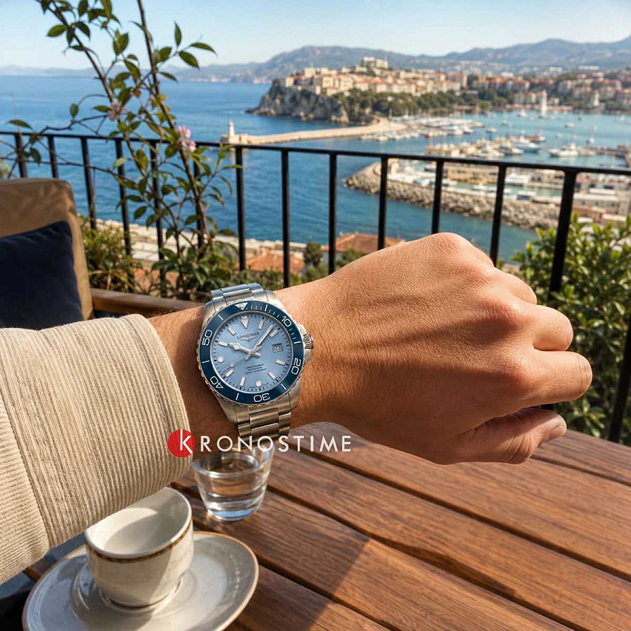 Часы Longines HydroConquest L3.788.4.98.6 — механические, Швейцария, мужские