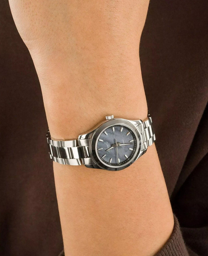 Часы Atlantic Seapair Ladies 20335.41.01BK — кварцевые, сталь металл