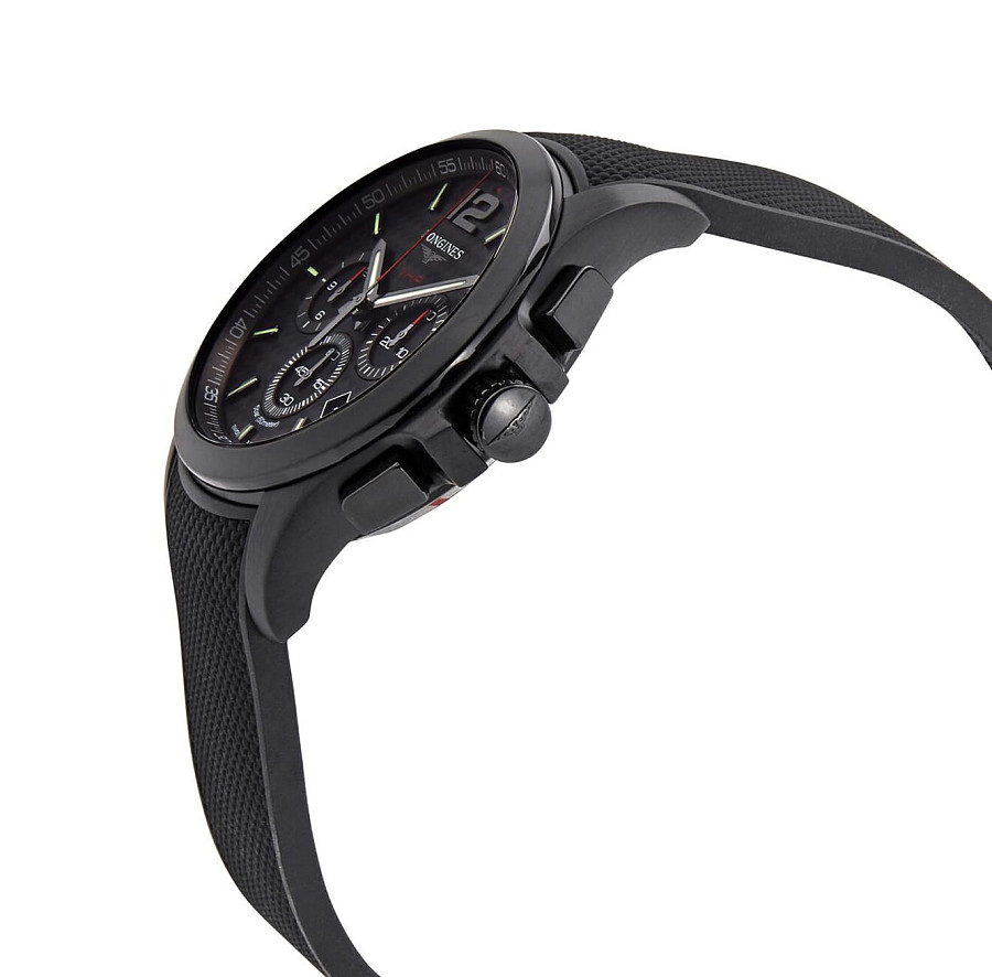 Часы Longines Conquest V.H.P. L3.717.2.66.9 — кварцевые, металл сталь