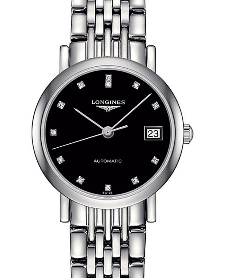 Часы Longines Elegant Collection L4.309.4.57.6 — механические, сталь металл