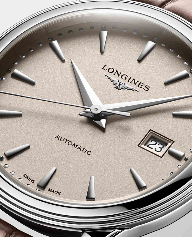 Часы Longines Flagship L4.374.4.79.2 — механические, металл сталь