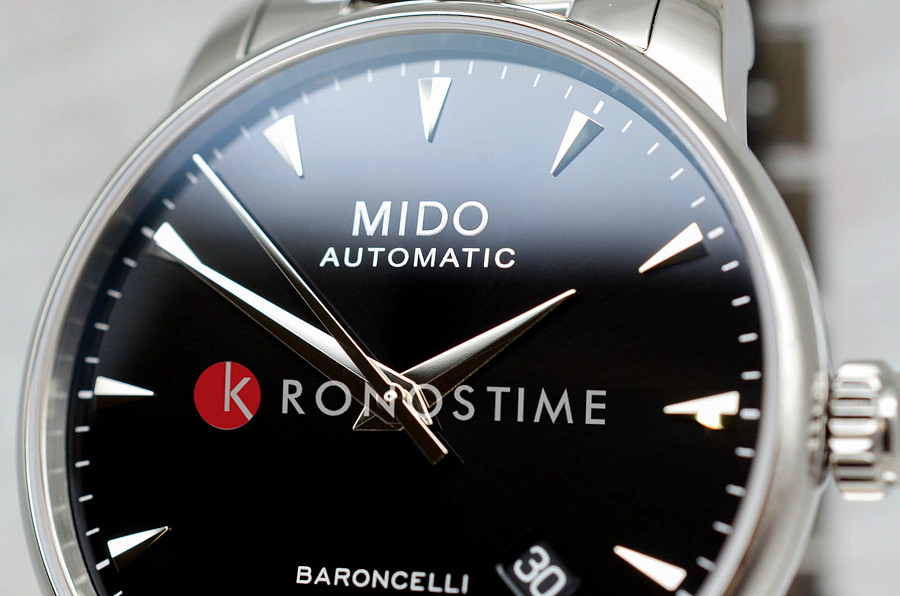 Часы Mido Baroncelli Gent M8600.4.18.1 — нержавеющая сталь, мужские