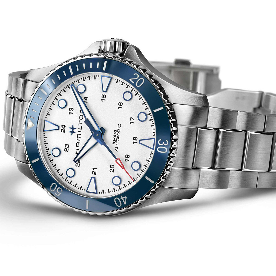 Часы Hamilton Khaki Navy Scuba Automatic H82505150 — нержавеющая сталь, мужские