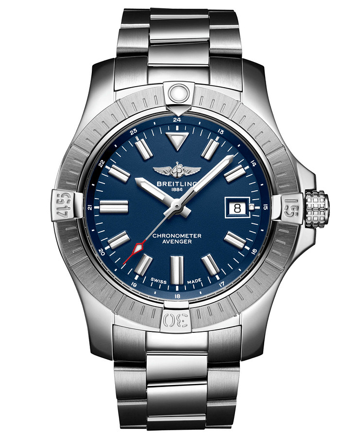 Часы Breitling Avenger Automatic 43 A17318101C1A1 — мужские, синий