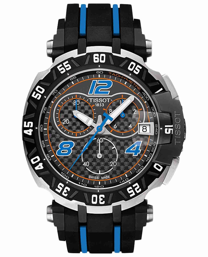 Часы Tissot T-Sport -Race Quartz Chronograph Tito Rabat 2016 T092.417.27.207.01 — мужские, черный