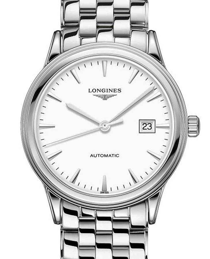 Часы Longines Flagship L4.984.4.12.6 — механические, сталь металл